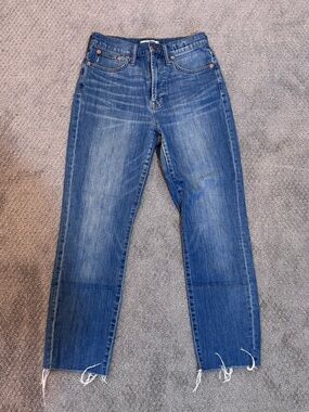 The Perfect Vintage Jean - Madewell High-Rise Blue Straight-Leg Jeans